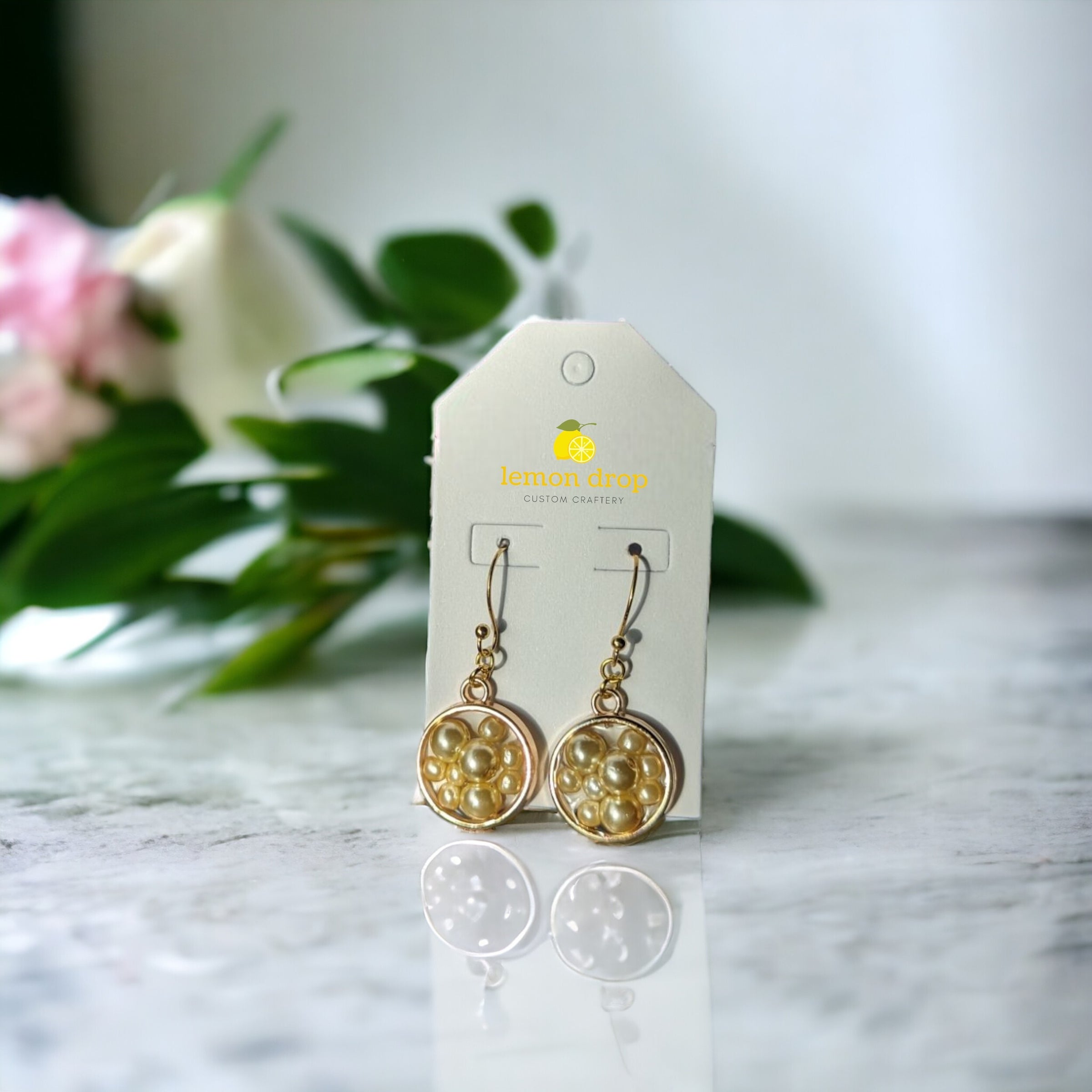 Tory burch lemon drop earrings outlet